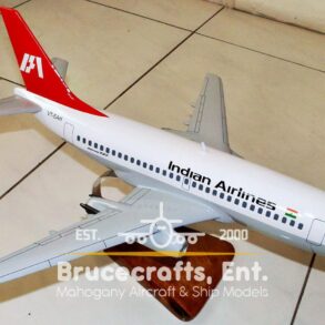 Model of B737-200 Indian Airlines with detailed craftsmanship.